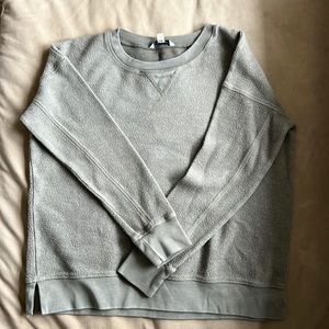 American Eagle Women’s Gray Crew Neck Sweatshirt Medium